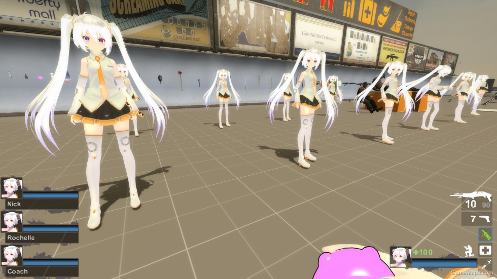 Only TDA Hatsune Miku GLaDOS Aperture White