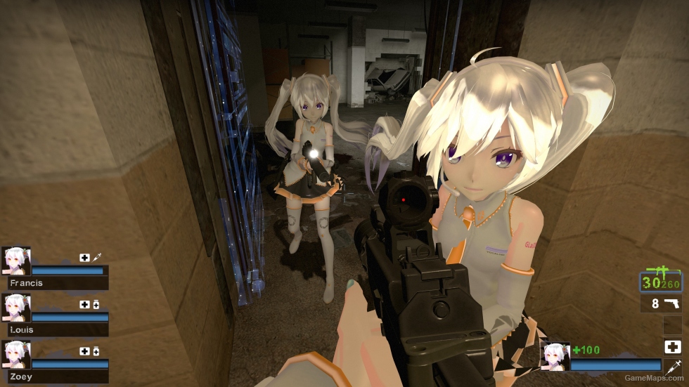 Only TDA Hatsune Miku GLaDOS Aperture White