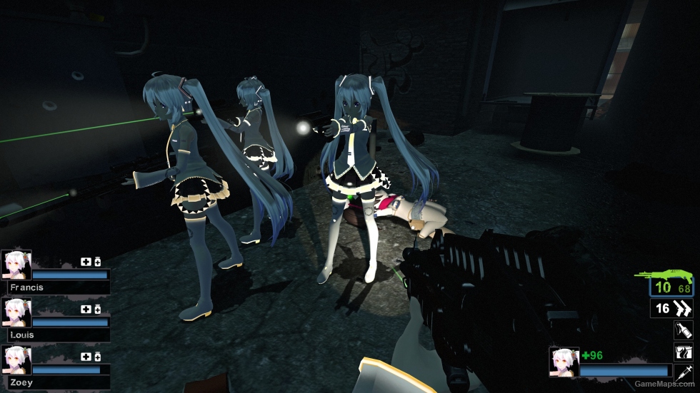Only TDA Hatsune Miku GLaDOS Aperture White