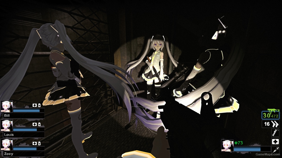 Only TDA Hatsune Miku GLaDOS Aperture White