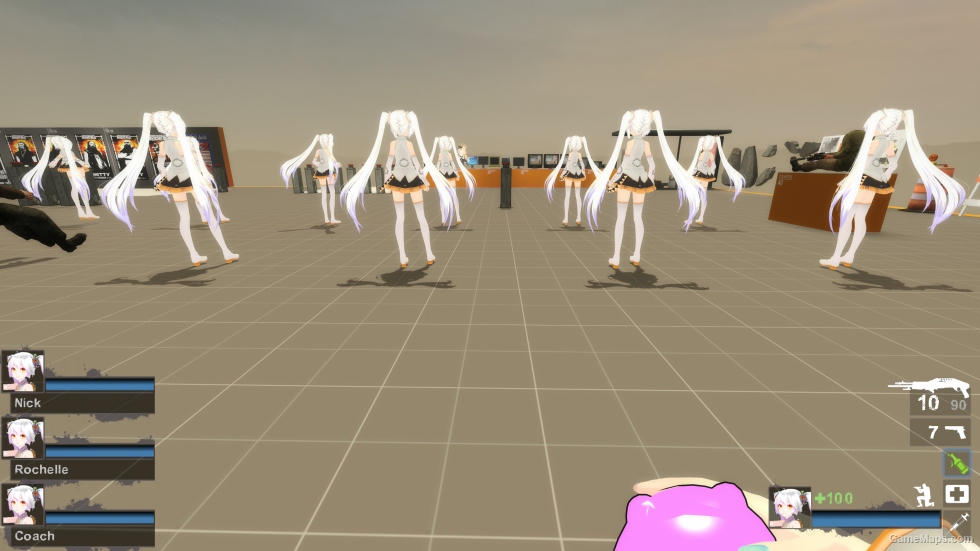 Only TDA Hatsune Miku GLaDOS Aperture White