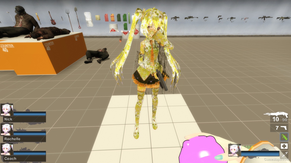 Only TDA Hatsune Miku GLaDOS Aperture White