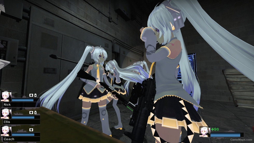 Only TDA Hatsune Miku GLaDOS Aperture White