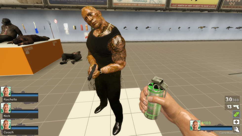 only the rock final boss (request)