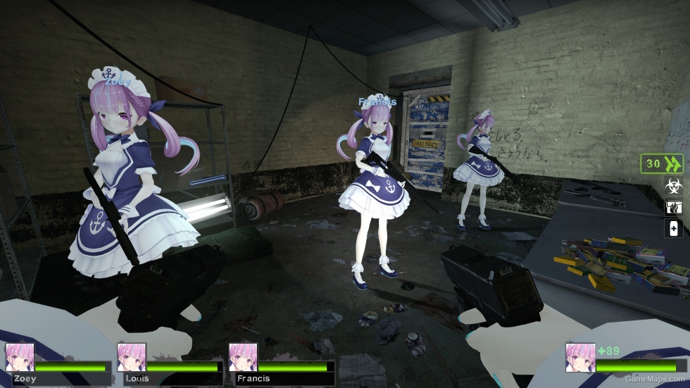 Only Vtuber minato aqua Replace Zoey (request)