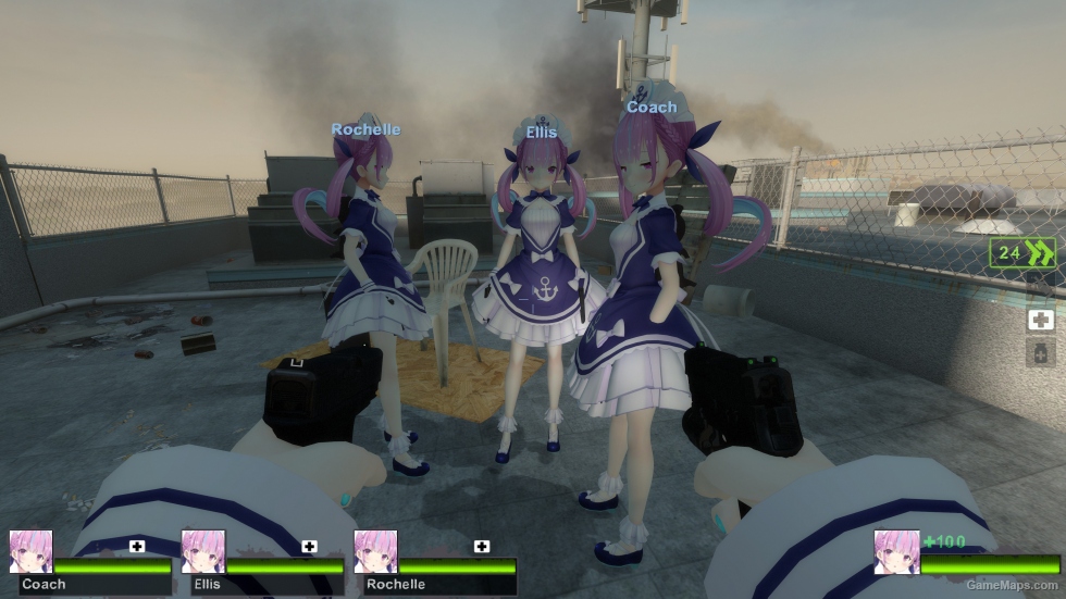 Only Vtuber minato aqua Replace Zoey (request)