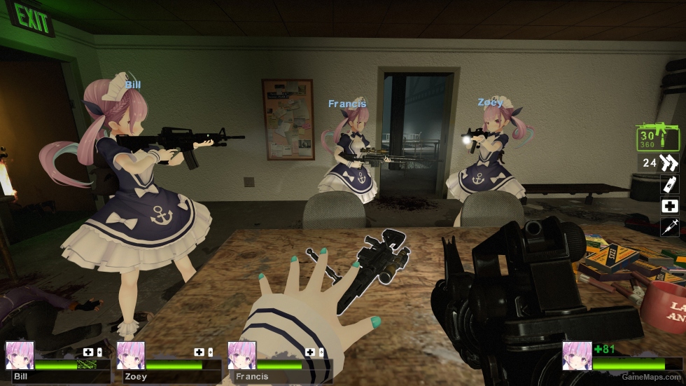Only Vtuber minato aqua Replace Zoey (request)