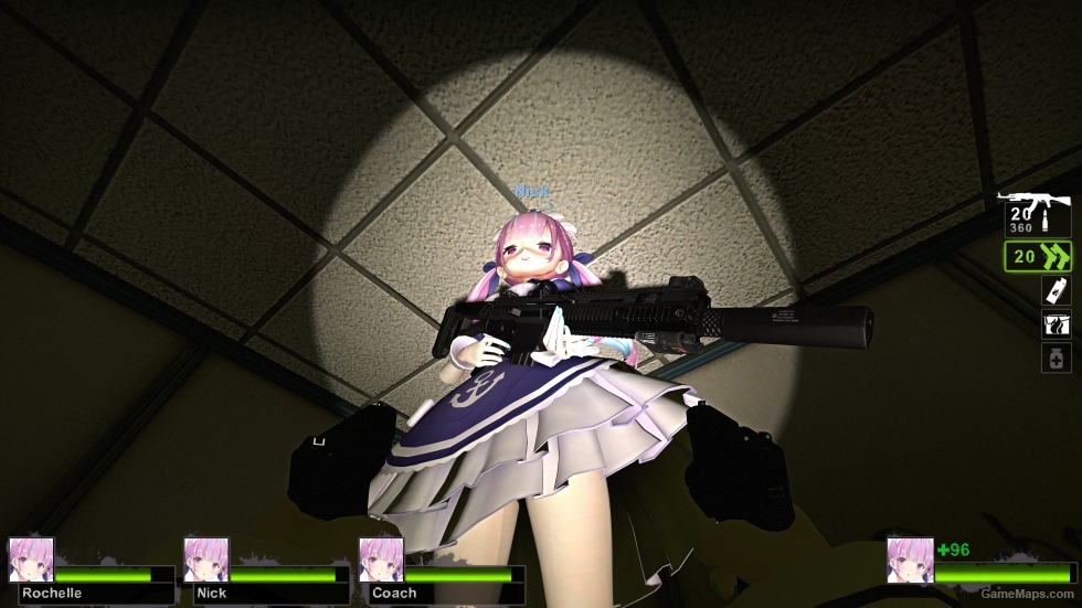 Only Vtuber minato aqua Replace Zoey (request)