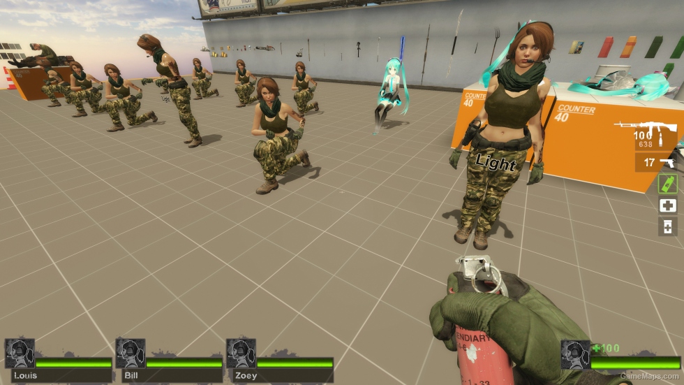 Only WARCOM Zoey Military (request)