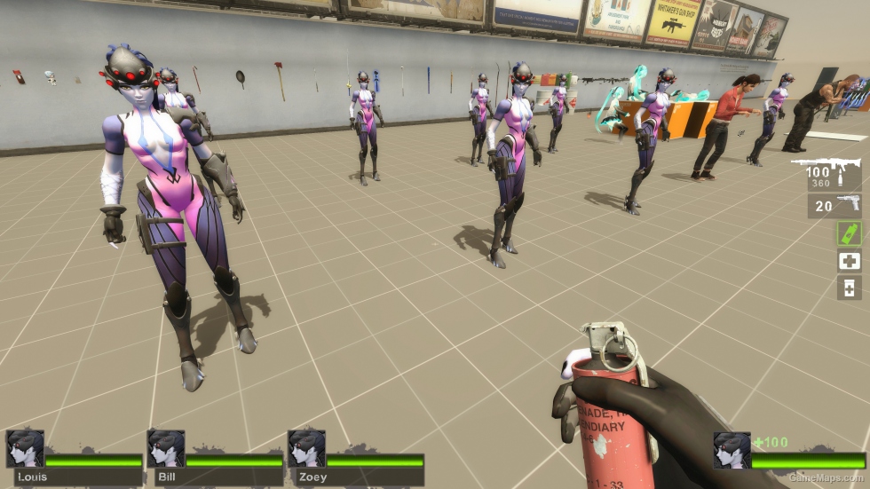 Only Widowmaker dc Zoey (request)