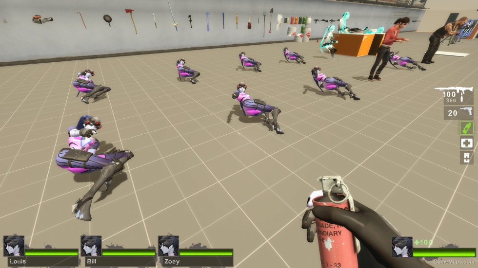 Only Widowmaker dc Zoey (request)