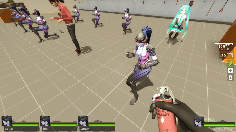 Only Widowmaker dc Zoey (request)