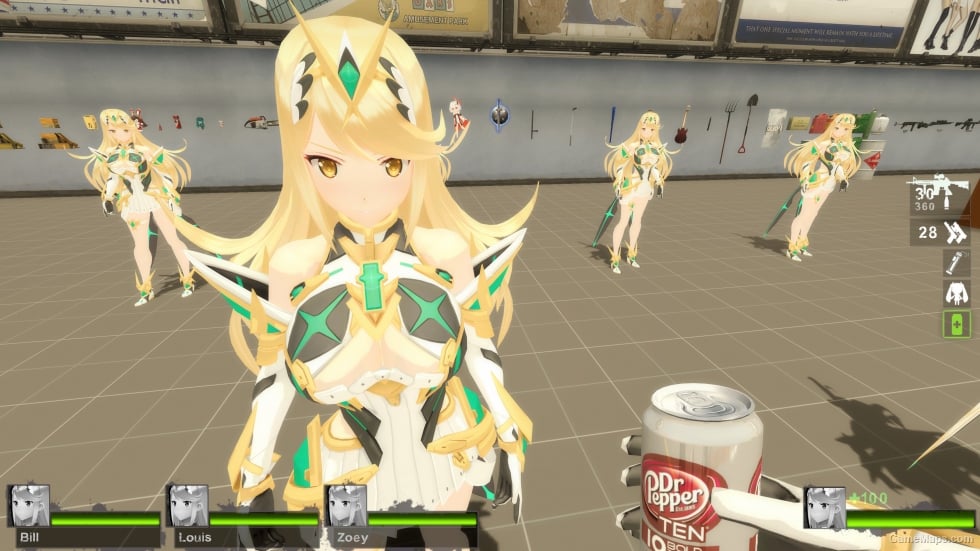 Only XC2 Mythra Zoey (request)