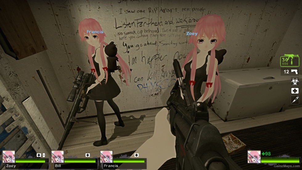 Only Yuno Gasai Black Dress Zoey v2