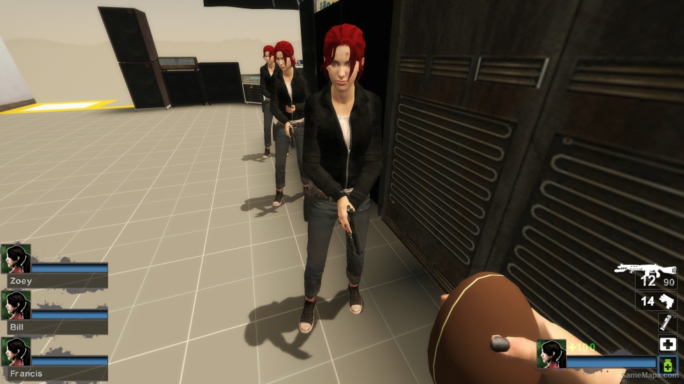 Only Zoey Black Jacket Red Hair [request]