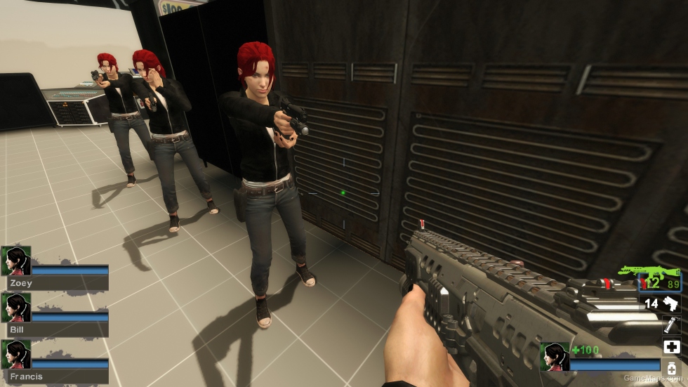 Only Zoey Black Jacket Red Hair [request]