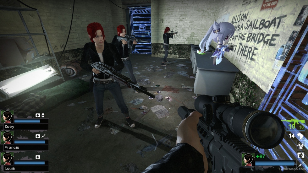Only Zoey Black Jacket Red Hair [request]