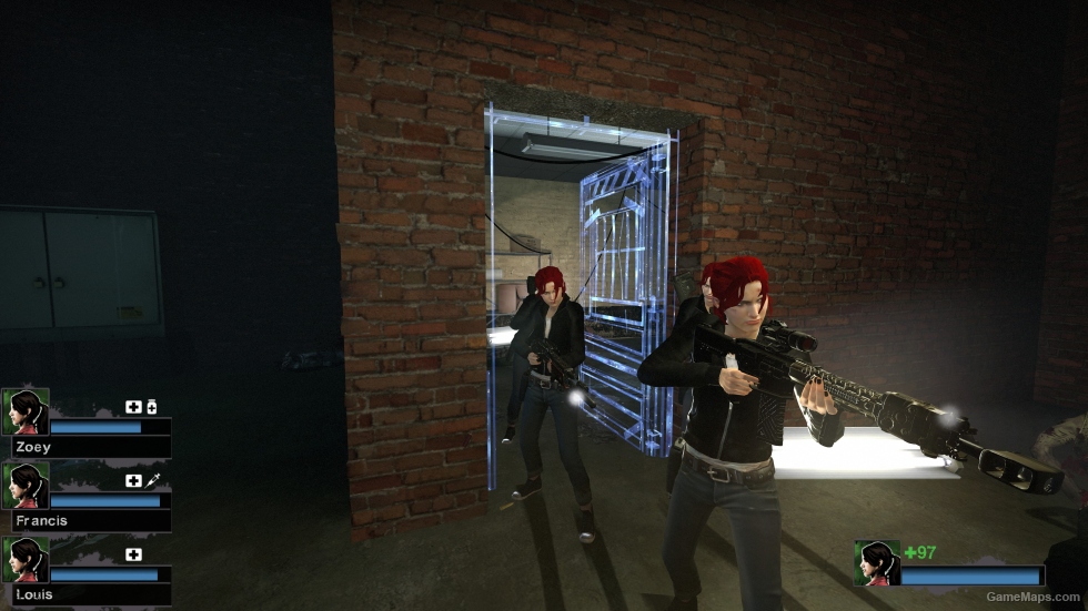 Only Zoey Black Jacket Red Hair [request]