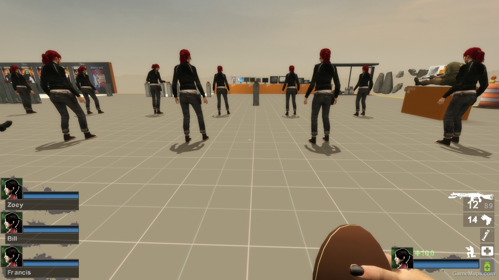 Only Zoey Black Jacket Red Hair [request]