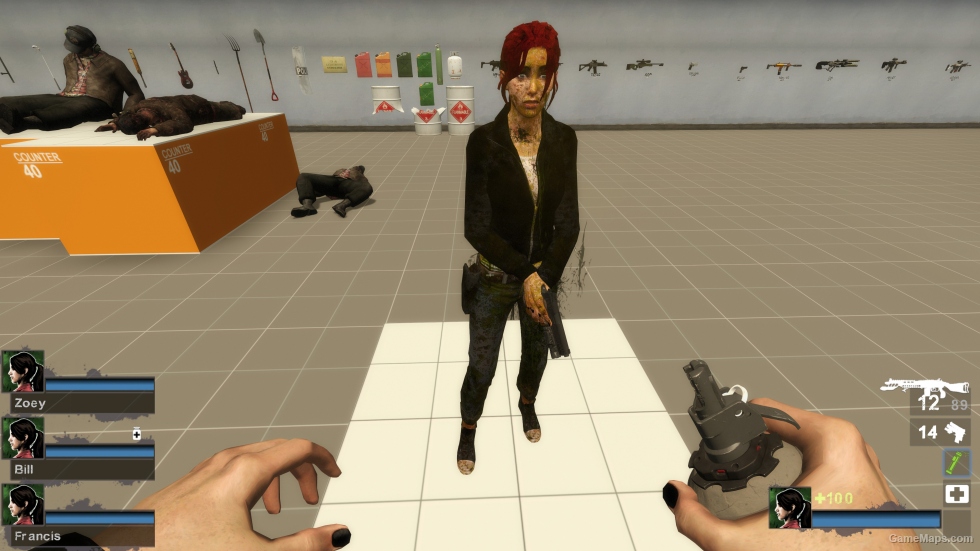 Only Zoey Black Jacket Red Hair [request]