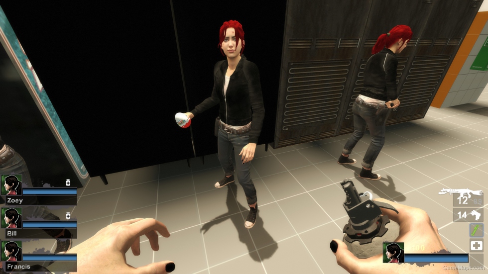 Only Zoey Black Jacket Red Hair [request]