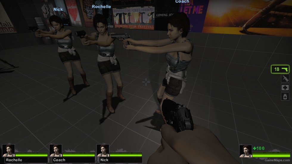 Only Zoey dressed as Jill Valentine (request)