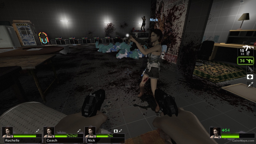 Only Zoey dressed as Jill Valentine (request)