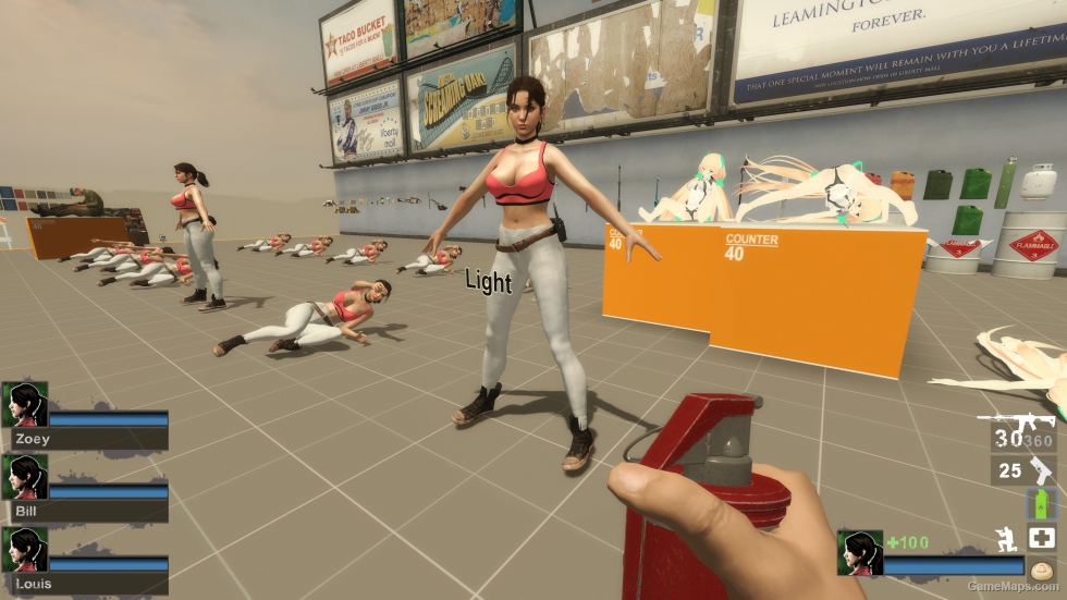 Only Zoey gym (request)