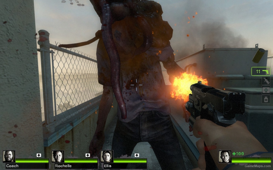 orange smoker particles