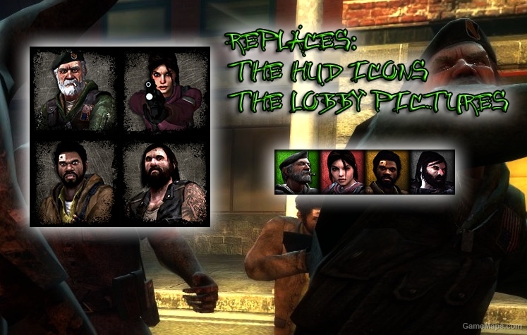 Original Survivor Icons (Left 4 Dead 2) - GameMaps