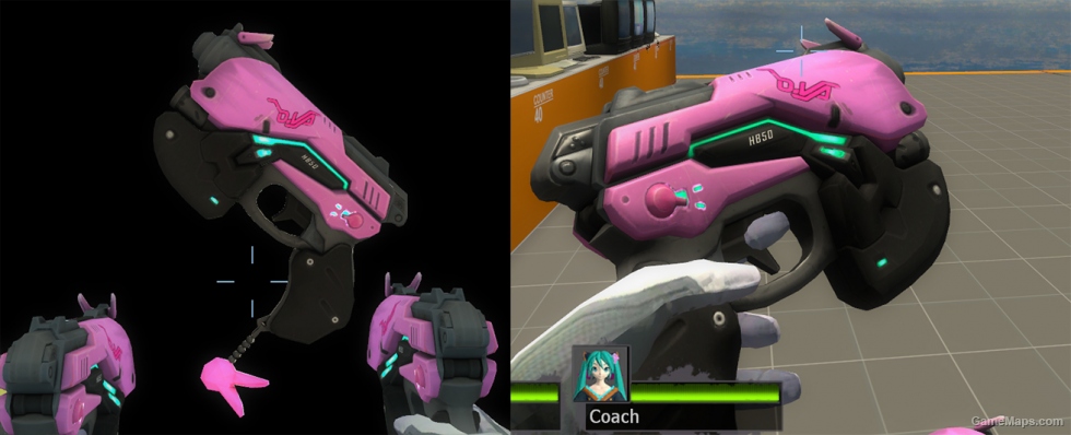 Overwatch D.VA Pistol