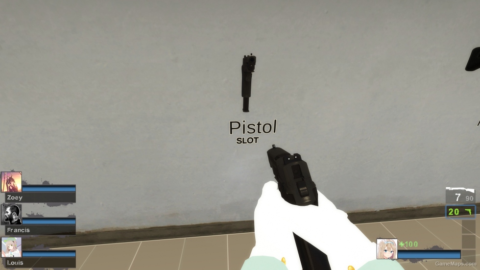P226R Black version (dual pistols)