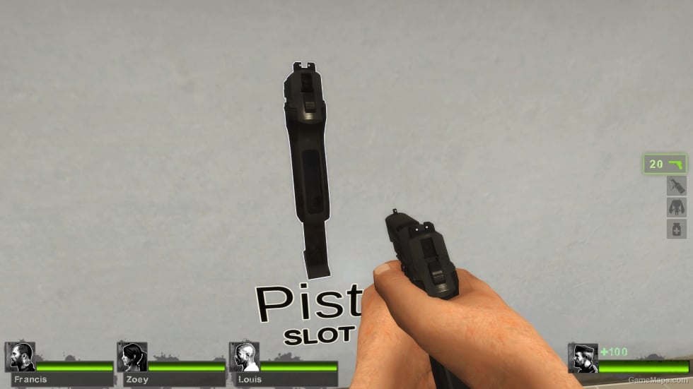 P226R Black version (dual pistols)
