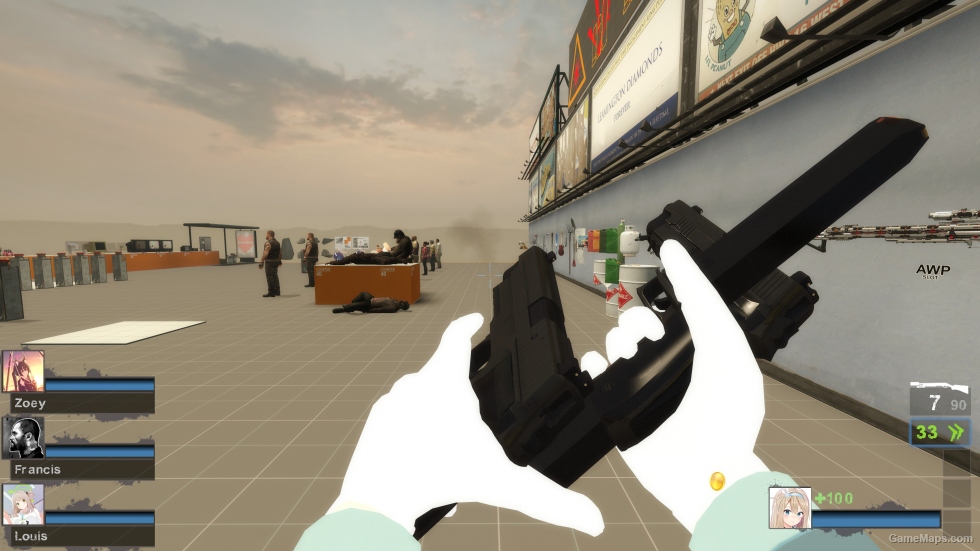 P226R Black version (dual pistols)