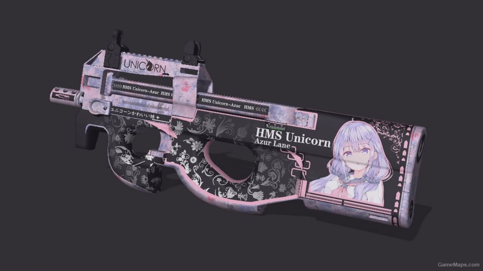 P90 碧蓝航线—独角兽（发光）# P90 HMS Unicorn (Glow)