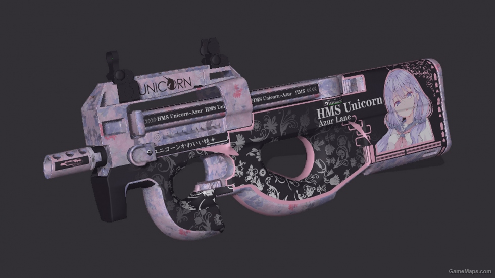 P90 碧蓝航线—独角兽（发光）# P90 HMS Unicorn (Glow)