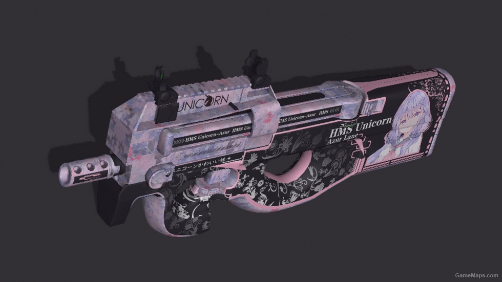 P90 碧蓝航线—独角兽（发光）# P90 HMS Unicorn (Glow)