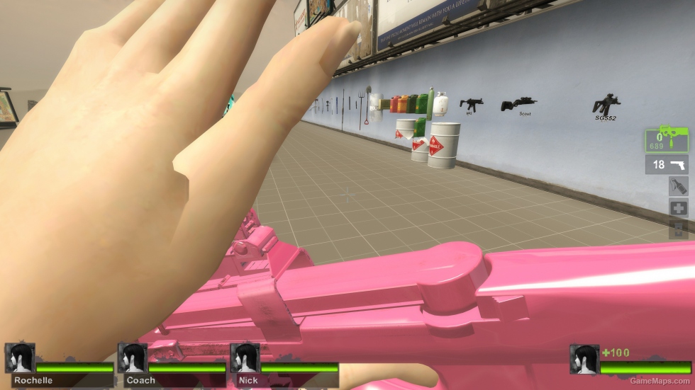 P90 P-chan (SAO Alternative GGO) [UZI] - Sound fix Ver