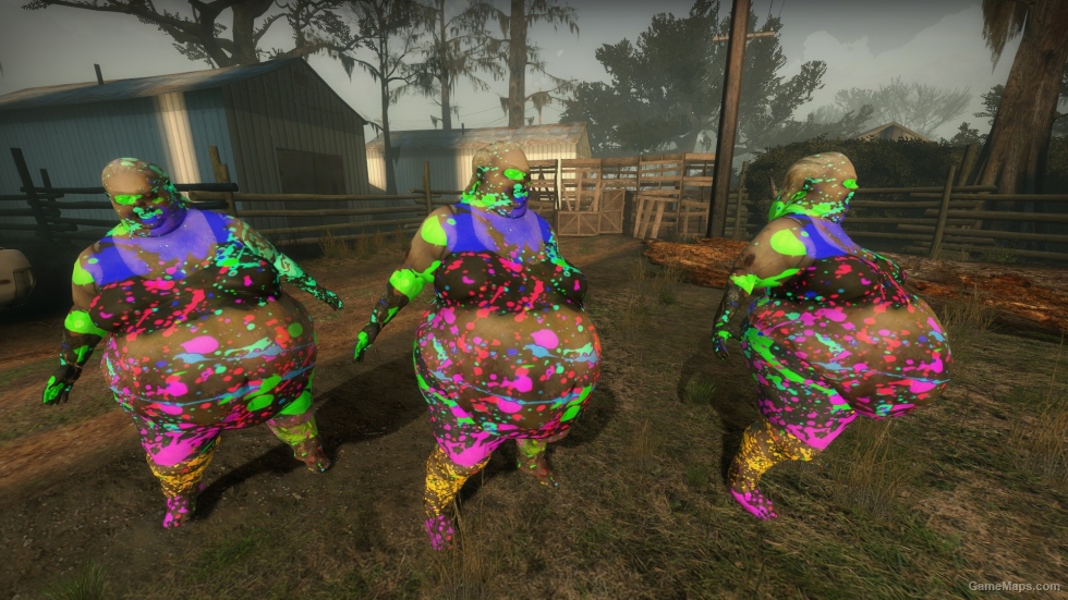 Paint Splatter Boomer & Boomette