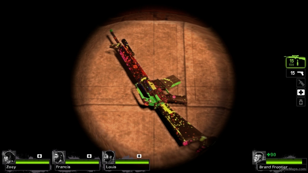 Paint Splatter M16A2