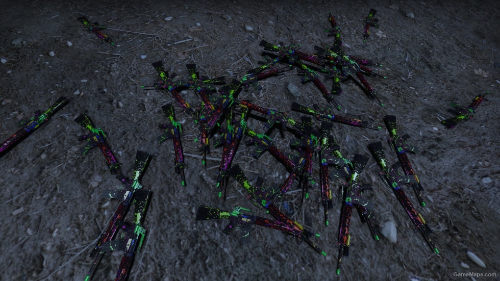 Paint Splatter M16A2