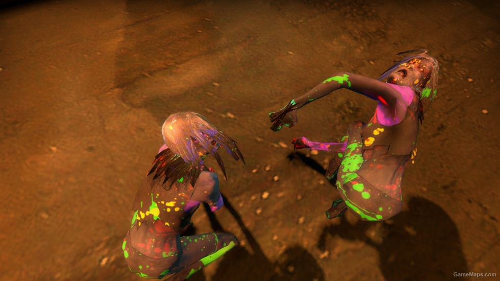 Paint Splatter Witch