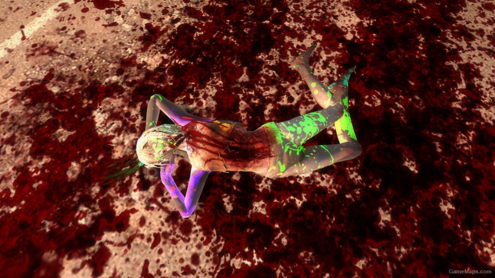 Paint Splatter Witch