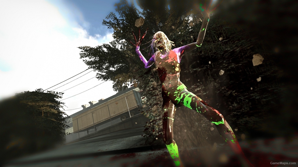 Paint Splatter Witch