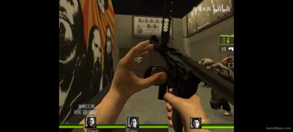 PayDay2 PD2 M320 收获日2的M320榴弹结合左轮式的装填动作