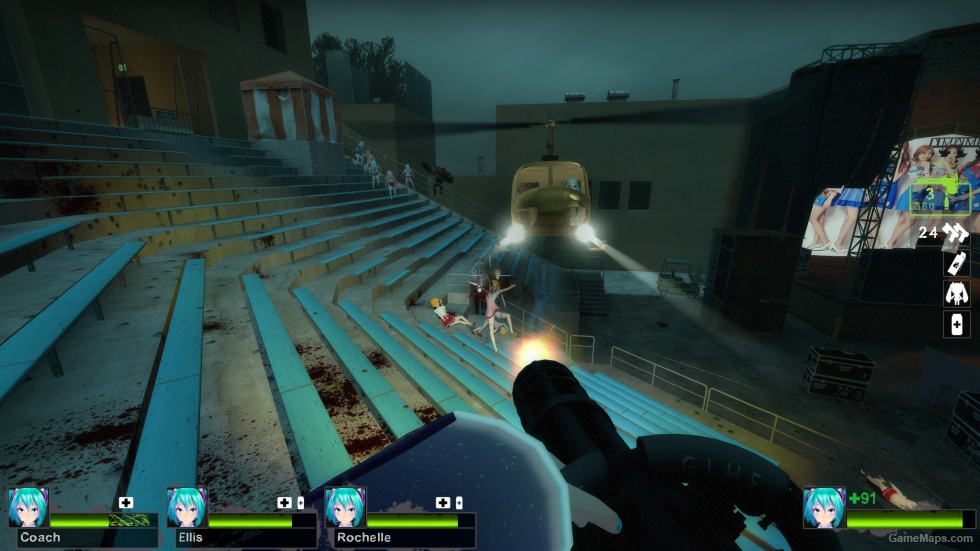 PayDay2 Vulcan Minigun (AKM)
