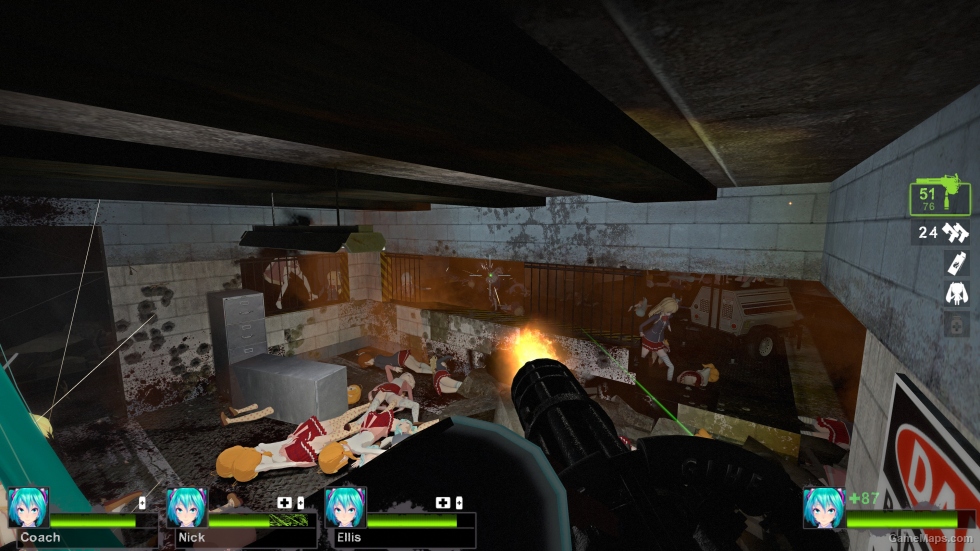 PayDay2 Vulcan Minigun (AKM)