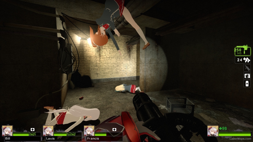 PayDay2 Vulcan Minigun (AKM)