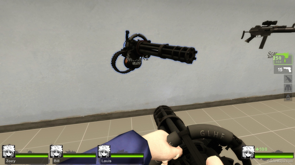 PayDay2 Vulcan Minigun (M16A2) {request}