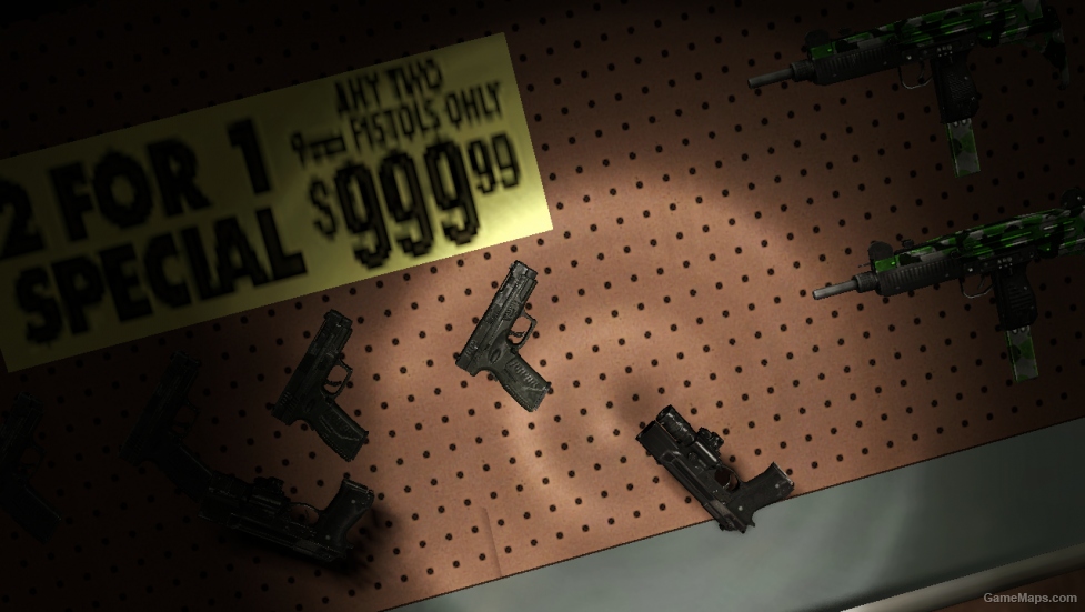 PAYDAY 2 Bernetti 9 & LEO Handguns (Pistols)